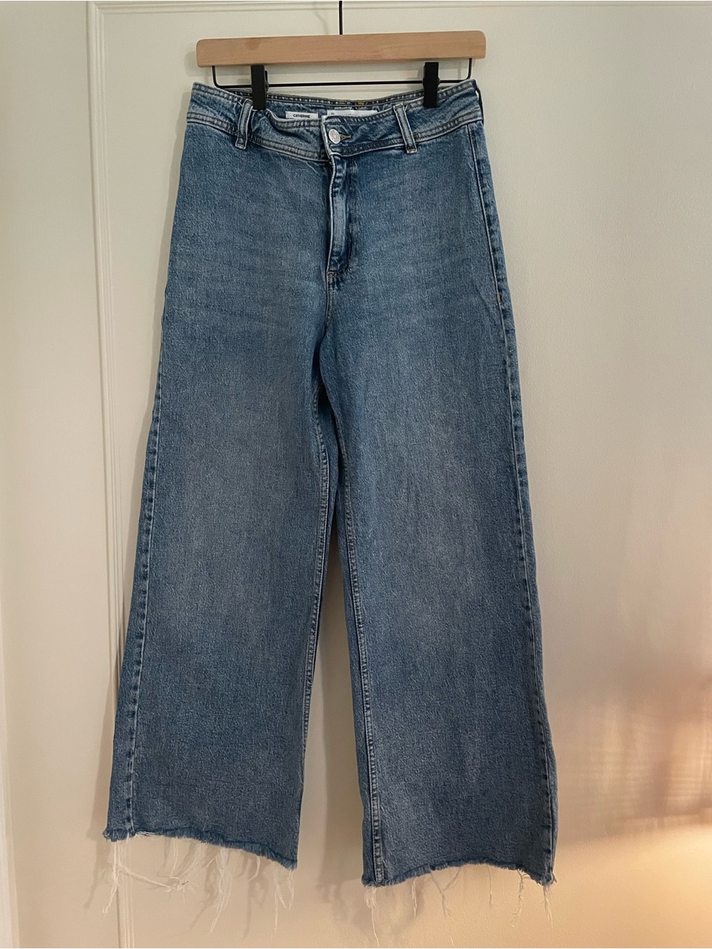 Mango Culotte high waist jean